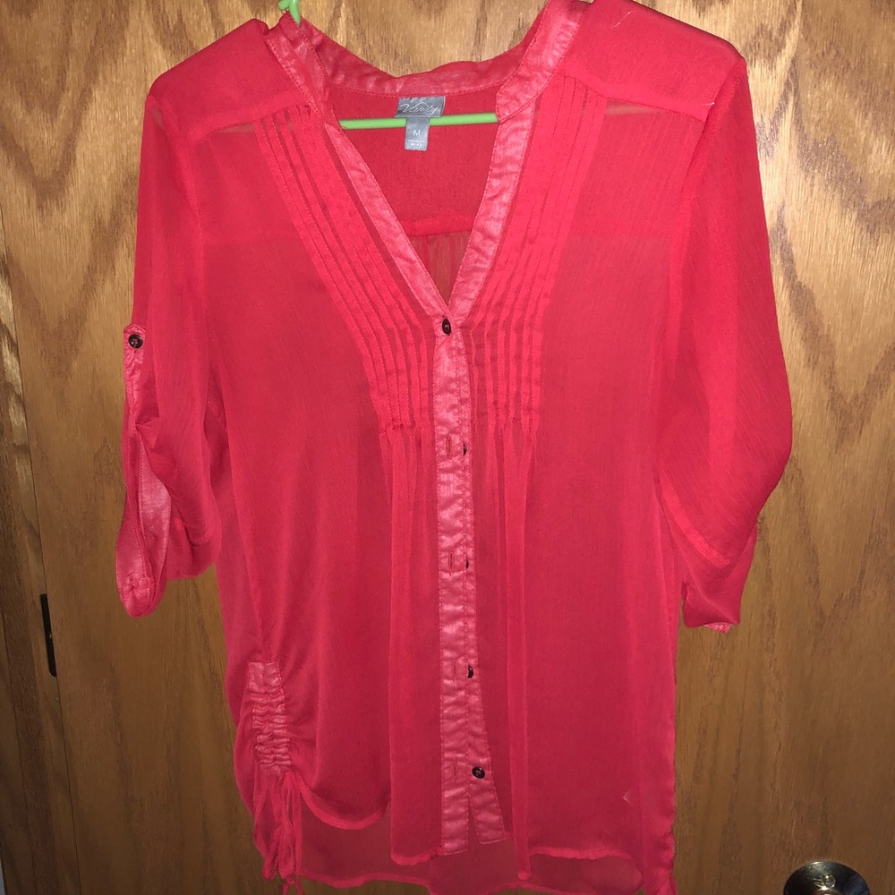 Sheer women’s top